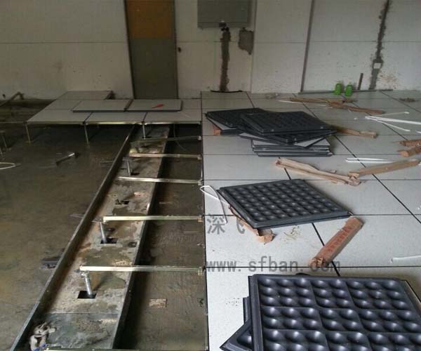 防靜電地板線槽 防靜電地板線槽